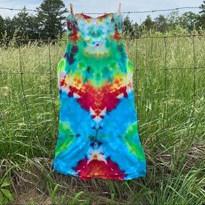 Unique Tie Dye Dress
